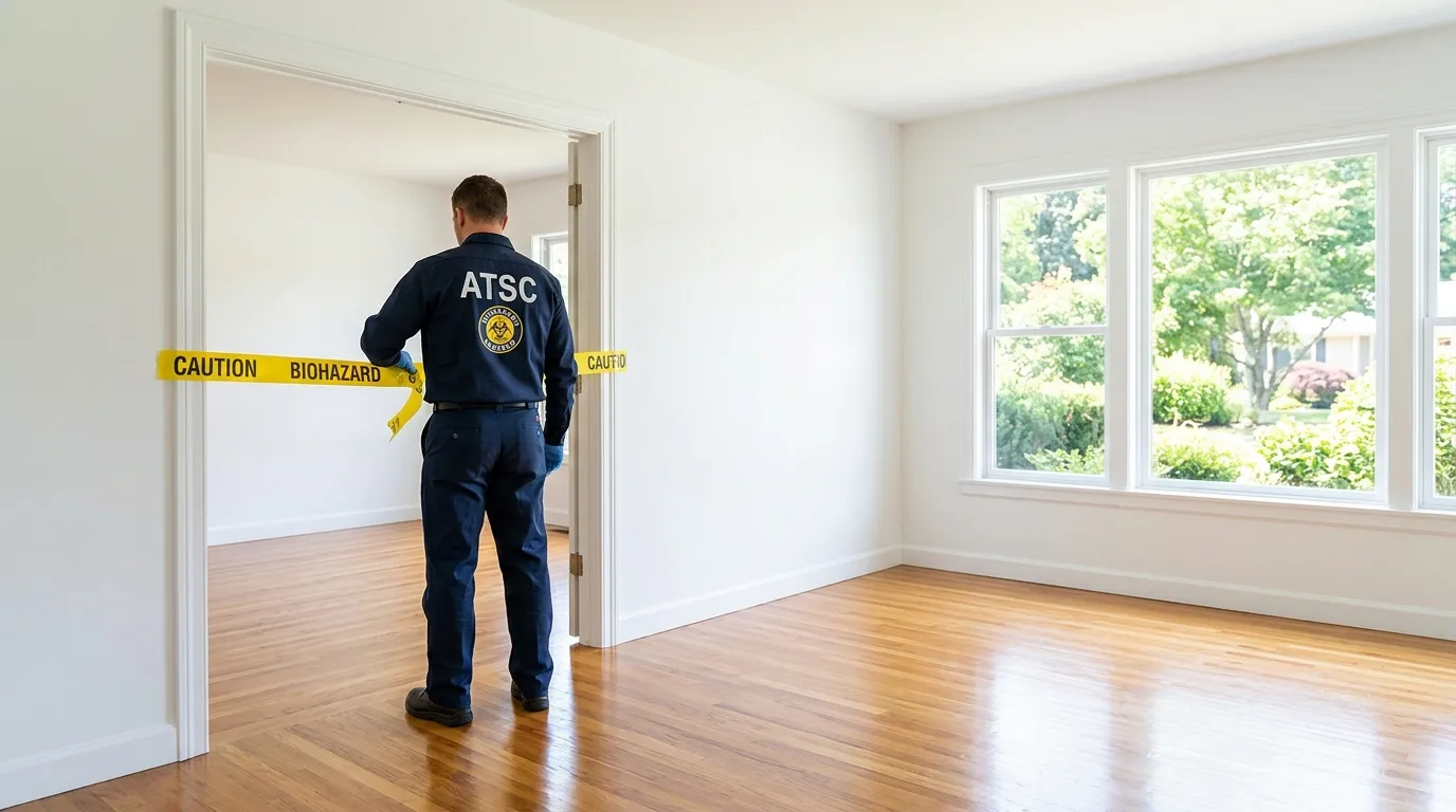 Certified biohazard cleanup crew performing Crime Scene Cleanup in Miami Beach